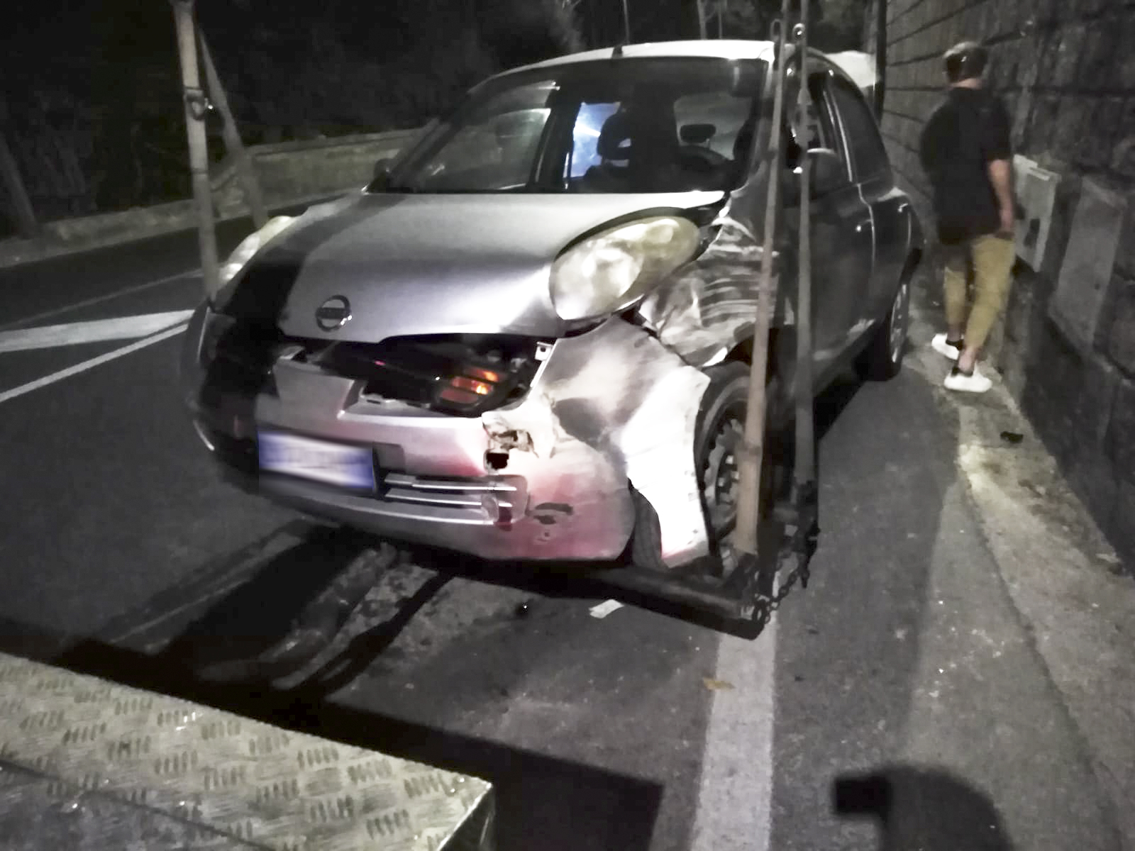 notte di incidenti sulla variante esterna a ischia paura e lamiere ammaccate il dispari quotidiano